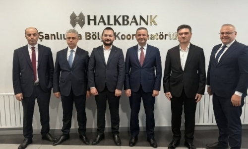 KOÇHAN İLE ÇOĞUN, HALKBANK BÖLGE KOORDİNATÖRÜ KILIÇ'A 'HAYIRLI OLSUN' ZİYARETİNDE BULUNDU