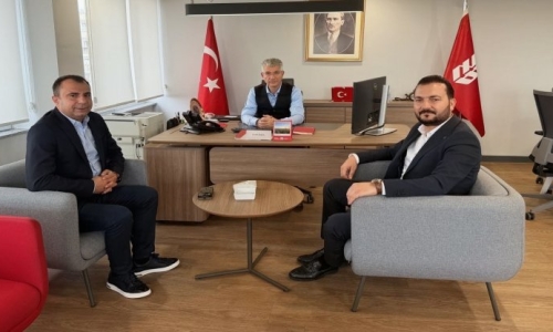KOÇHAN, ZİRAAT BANKASI DİYARBAKIR BÖLGE BAŞKANI ÖZTÜRK’Ü ZİYARET ETTİ 